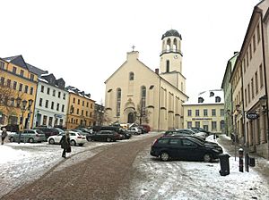 Auerbach Innenstadt Sankt Laurentius