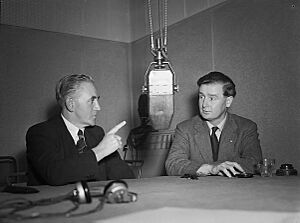BBC debate between Iorwerth Thomas (Rhondda MP) and Gwynfor Evans (15171981727)