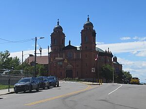 Basilica of St. Lawrence from Haywood St