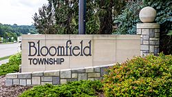 Bloomfield Township Welcome Sign (2021)
