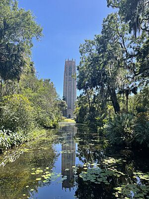Bok Tower and Reflecting Pool