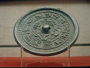 Bronze mirror, Han Dynasty