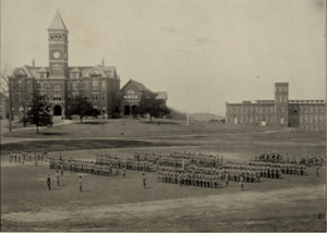 Cadets on Bowman Field (Oconeean 1904)
