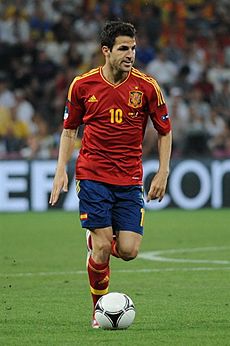 Cesc Fàbregas Euro 2012 vs France 02