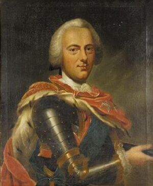Charles I of Brunswick-Wolfenbuettel, 1713-1780, by Antoine Pesne