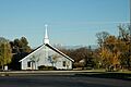 Church and Mt Lassen Palo Cedro