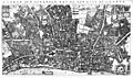 City of London Ogilby and Morgan's Map of 1677