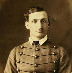 Portrait of David H. Buel in uniform in 1861