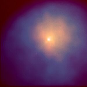 Comet Hyakutake from Hubble
