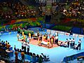 Competições de voleibol sentado no Riocentro