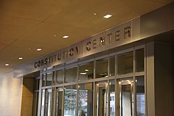 Constitution Center - Washington DC - 2011 - northeast entrance above LEnfant Plaza Metro station.jpg