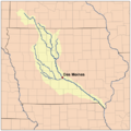 Desmoinesrivermap
