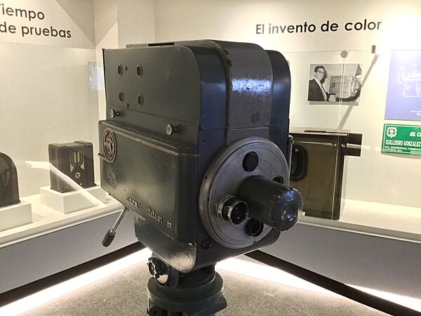 Detalle de cámara de televisión GonCaM 03