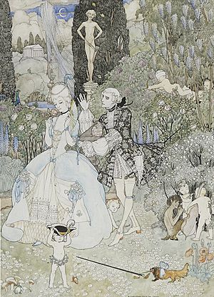 Dorothy C Smyth, Cupid’s Garden (1909)