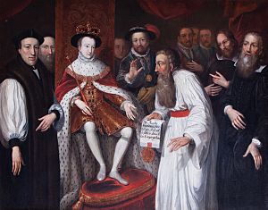 Edward VI Granting Permission to John a Lasco