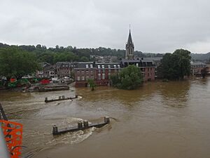 Floods 16 July 2021, Belgium, Tilff 1