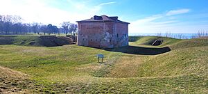 Fort Mississauga National Historic Site of Canada-Niagara-on-the-Lake-Ontario-HPC7616-NHSC433-20240331