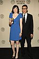 Fred Armisen and Carrie Brownstein with Peabody Award
