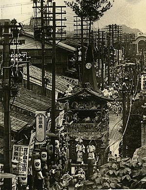 Gion Matsuri of Kyoto Japan 1920s