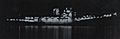 HMS Largs by night with incomplete Diffused Lighting Camouflage 1942