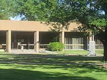 Haskell County, KS, Courthouse at Sublette, KS IMG 5961