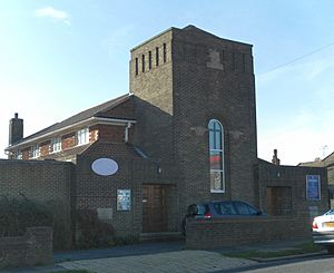 Hounsom Memorial URC Church, Hangleton (From Northeast)