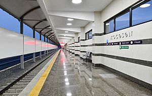 Ilham Aliyev attended opening of “Khojasan” station and electric depot of Baku Metro 13