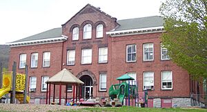 Johnson School North Adams from east