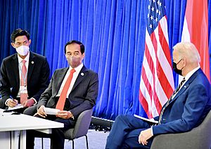 Joko Widodo met with US President Joe Biden at COP26 (16)