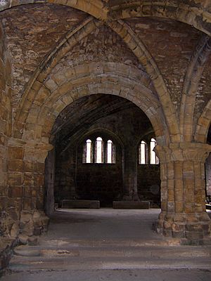 Kirkstall Abbey Kapitelsaal