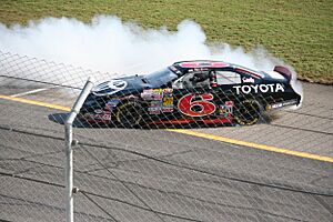 Kyle Larson Rev Racing Toyota Rockingham 2012