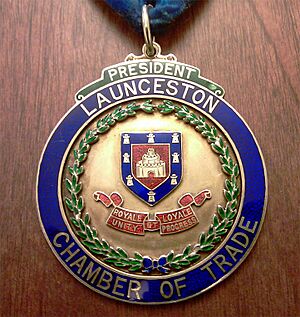 Launceston Chamber of Trade Presidents Chain (geograph 4037578)