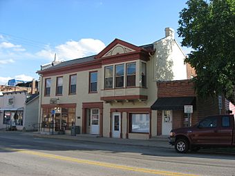 Lawler's Tavern, Mechanicsburg, blue sky.jpg