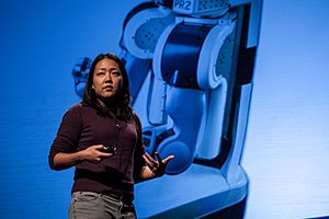 Leila Takayama speaking at PopTech 2012