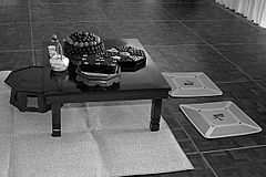 Lightmatter korean tea ceremonytable