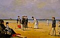 Louise Abbéma - A Game of Croquet