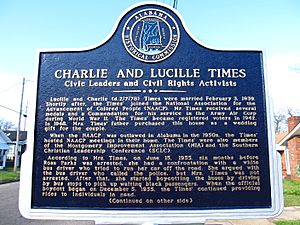Lucille Times Historical Marker
