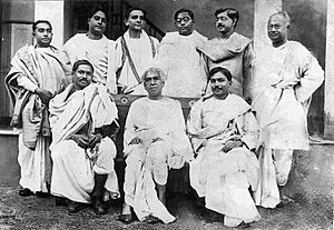 M N Saha, J C Bose, J C Ghosh, Snehamoy Dutt, S N Bose, D M Bose, N R Sen, J N Mukherjee, N C Nag