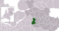 Map - NL - Municipality code 1773 (2009)