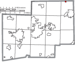 Location of Limaville in Stark County