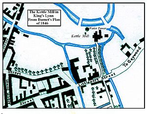 Map of the Kettle Mill 1846