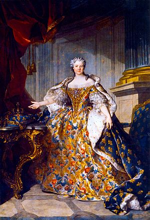 Marie Leszczyńska, Queen of France - Louis Tocqué