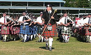Massed Bands, 2005 Pacific Northwest Highland Games