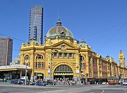 Flinders Street railway station Melbourne