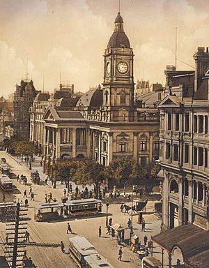 Melbourne Town Hall 1910