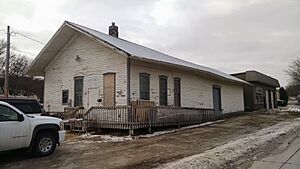Milwaukee and St. Paul Railway Combination Depot. Taken 2015