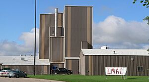 IMAC plant in Orchard, June 2010. The plant produces anti-caking agents and starter media for cheese production.