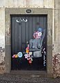 Painted door (Niu). Funchal, Madeira