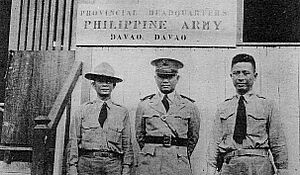 Philippine Commonwealth Army personnel