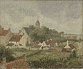 Pissarro Camille, Le village de Knocke, 1894, ppp630, Paris Musées